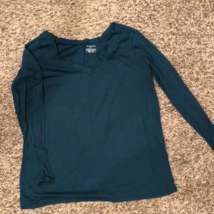 Green long sleeve shirt